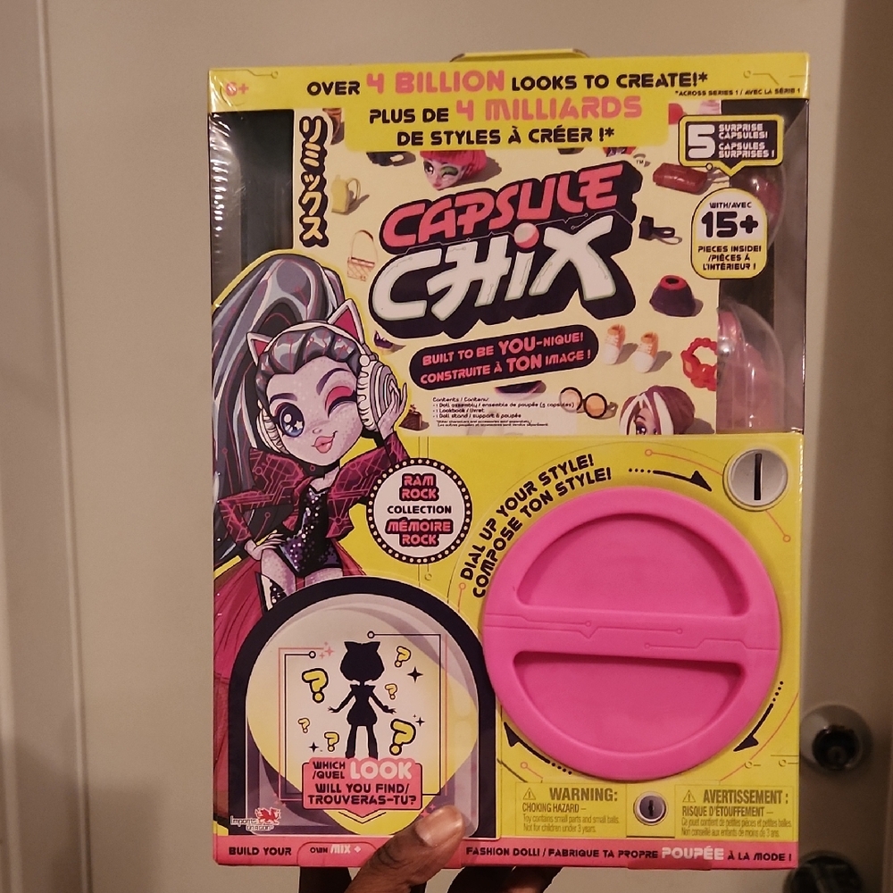 Capsule Chix Fashion Doll Set RAM ROCK Collection BRAND NEW